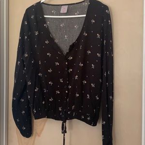 Floral Fall Long Sleeve Top